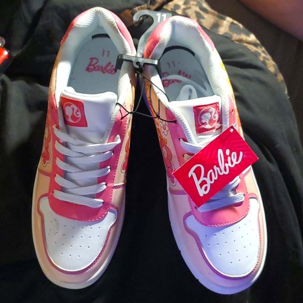 I have a brand new pair of Barbie low tops for sale